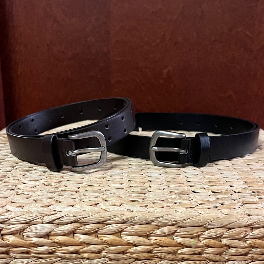 Kids Belt Set (Black and Brown)